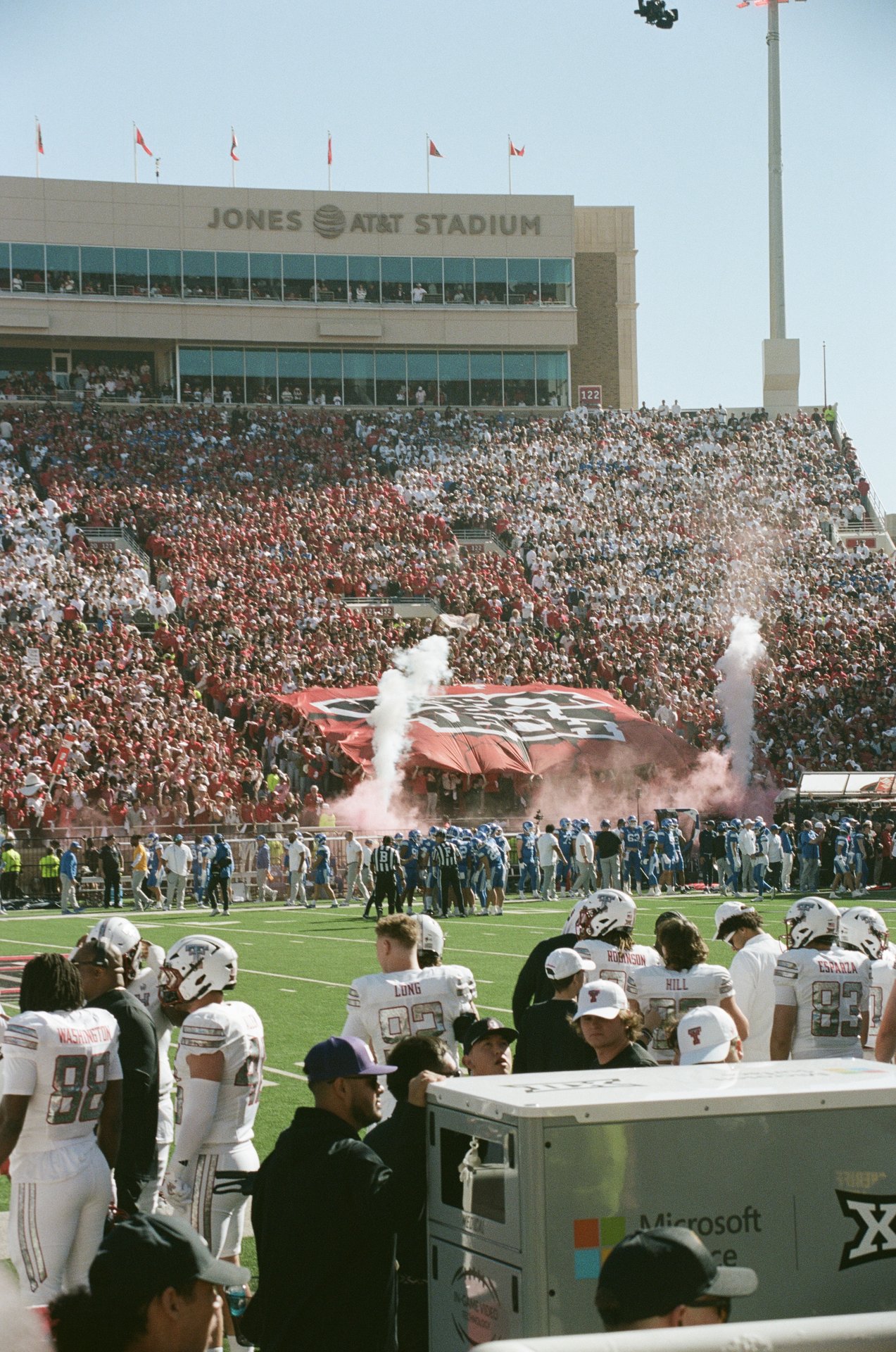 Tt Stadium Flag Unfurl Sideline